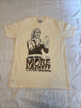 "More Cowbell" Graphic Short Sleeve Tee